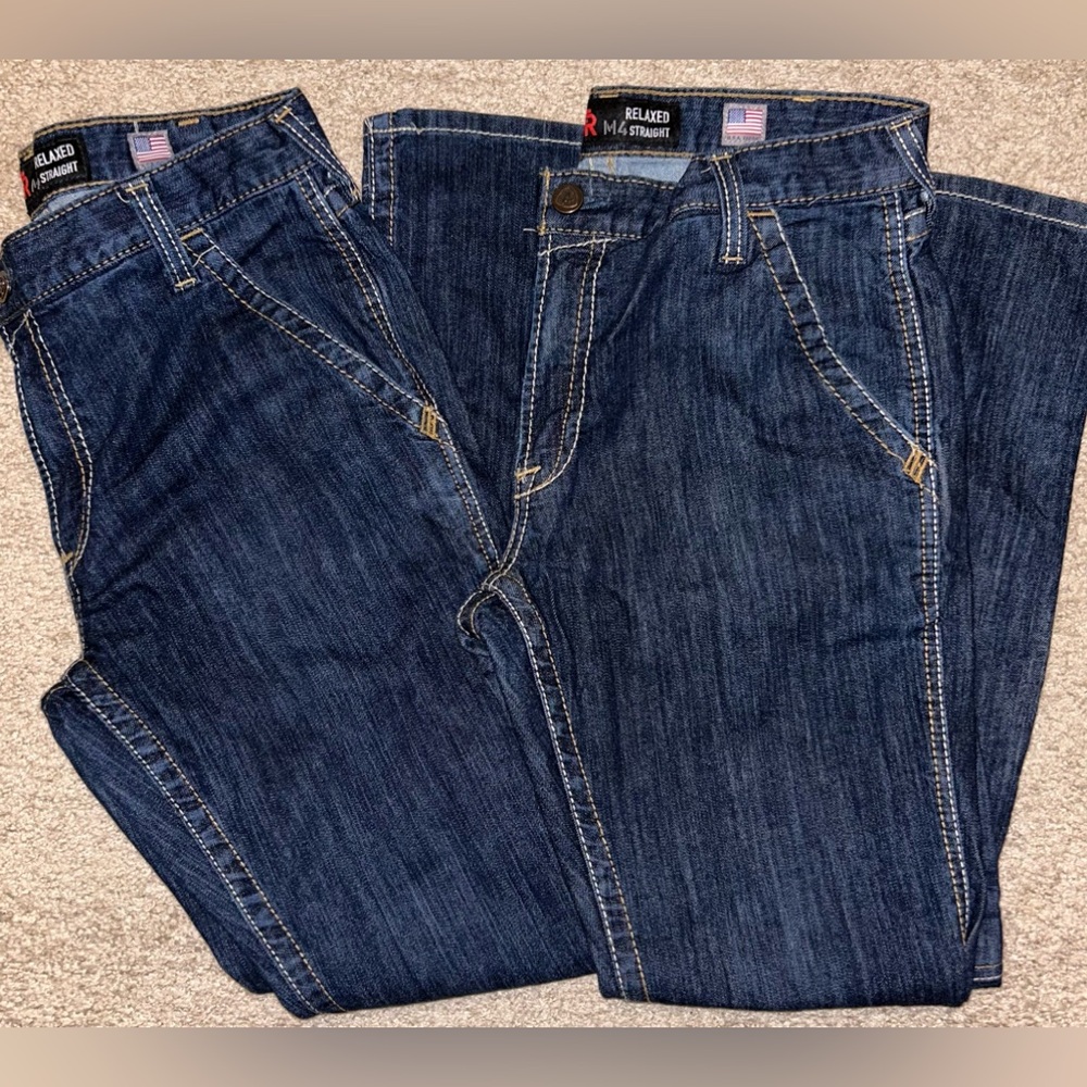 Ariat Men's Relaxed Jeans - Dark Blue32x32